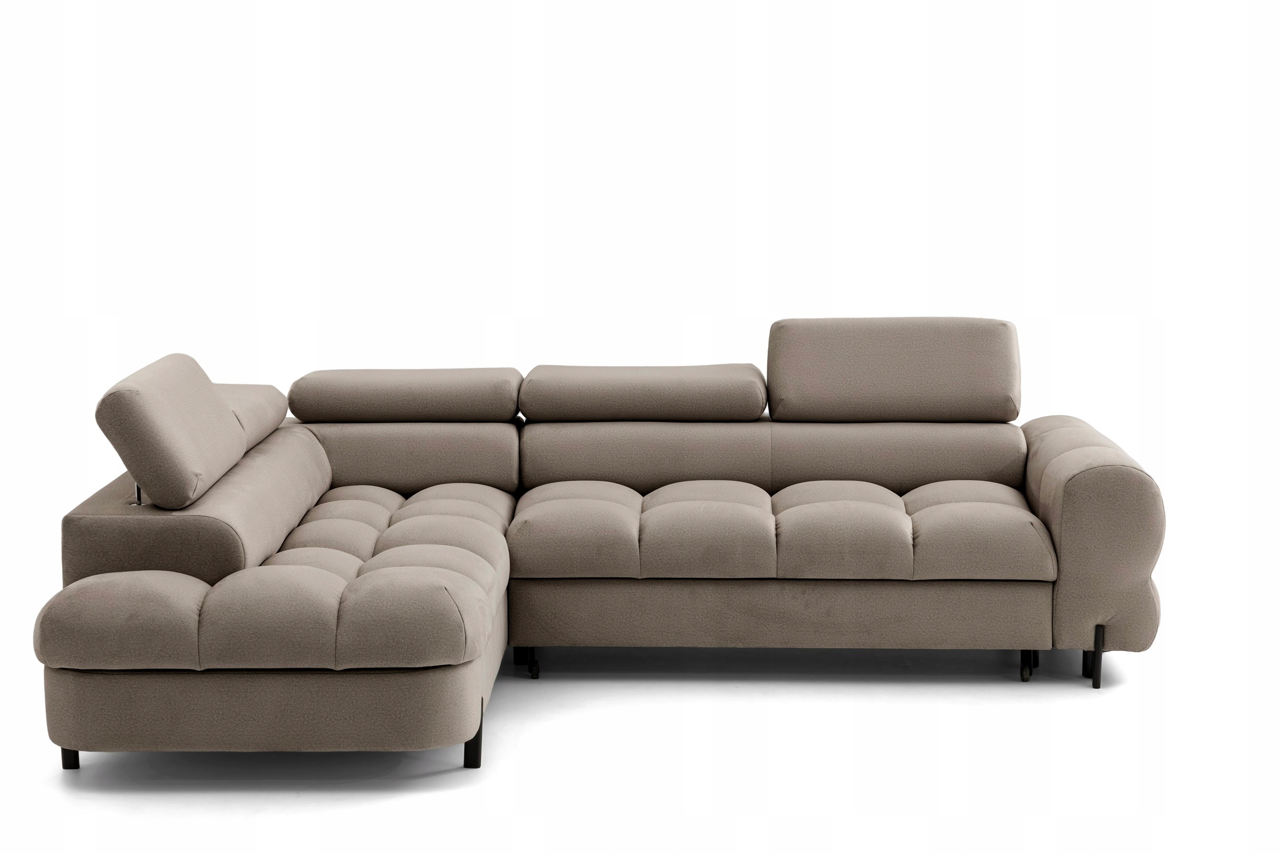 Moderní rohová sedací souprava do obývacího pokoje Bowl L