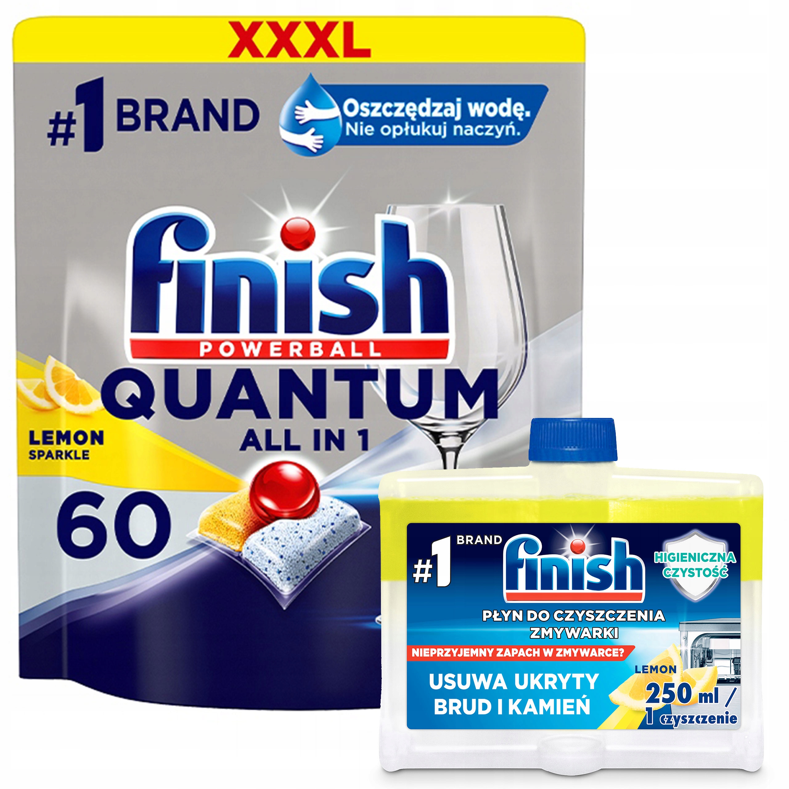 

Finish Quantum Lemon Kapsułki 60szt Czyścik 250