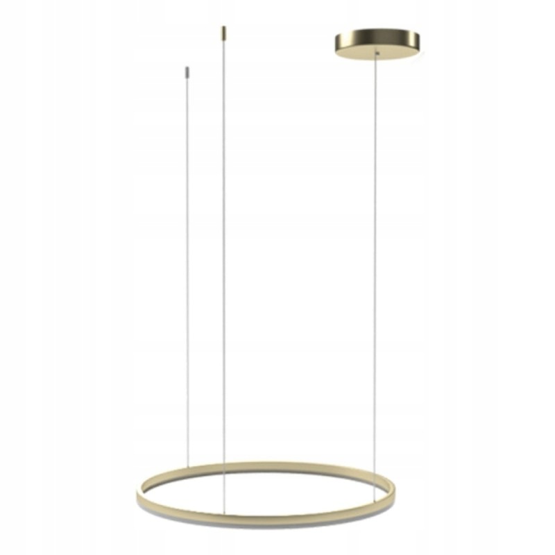 Krásna moderná lampa Halo Pendant 80 cm, variabilná farba, stmievateľná diaľkový ovládač