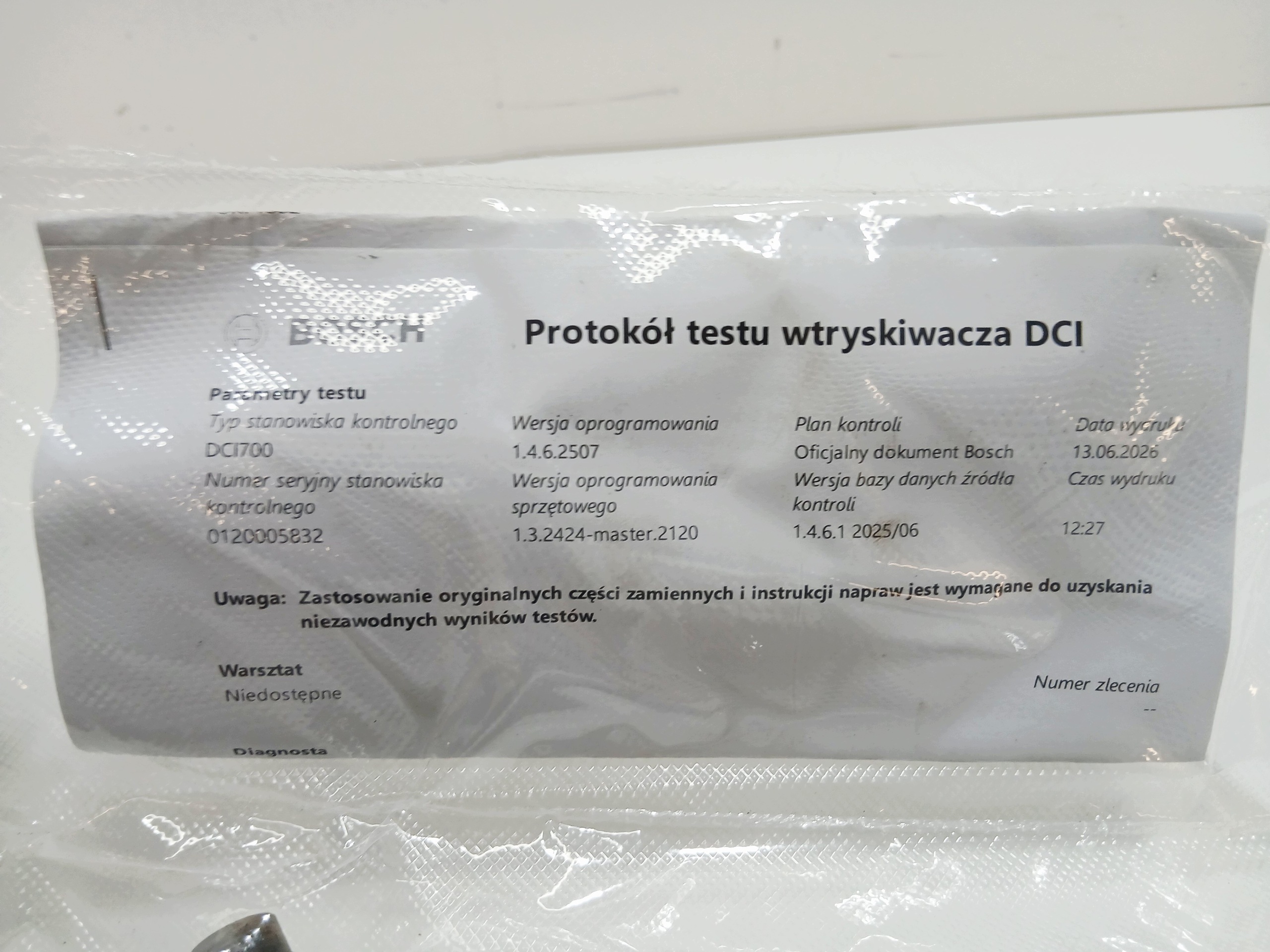 vstřikovač BMW E60 535 D 0445110219