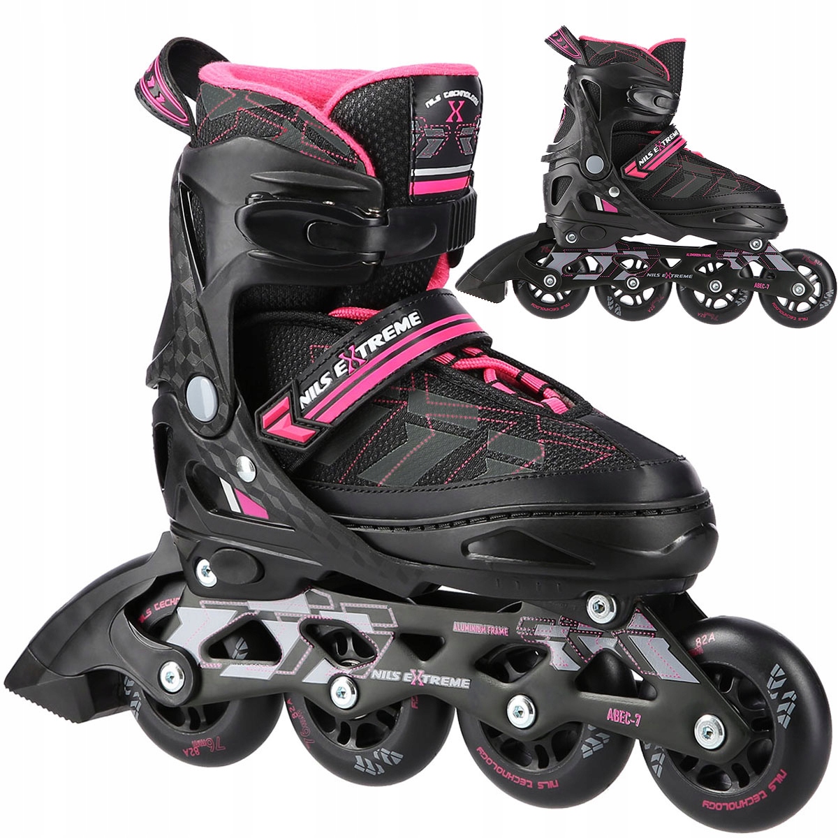 ROLKI REGULOWANE ŁYŻWOROLKI REKREACYJNE L 39-42