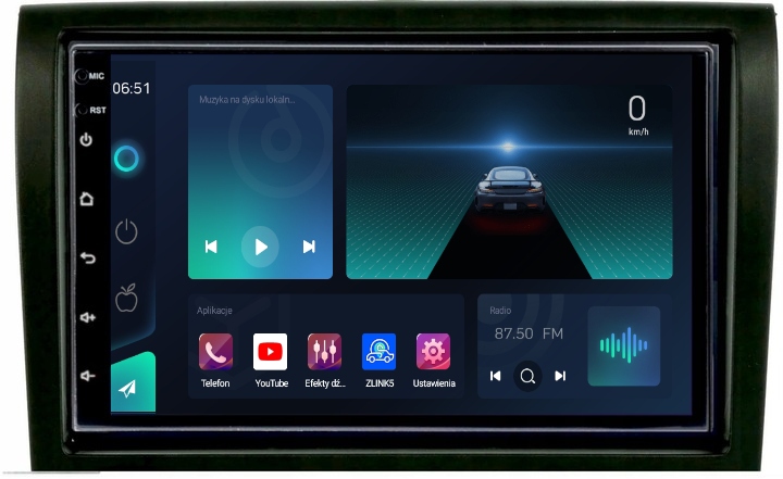 Radio Navigácia Carplay Gps Android Peugeot Boxer 2006-2010r 4GB 64GB Sim