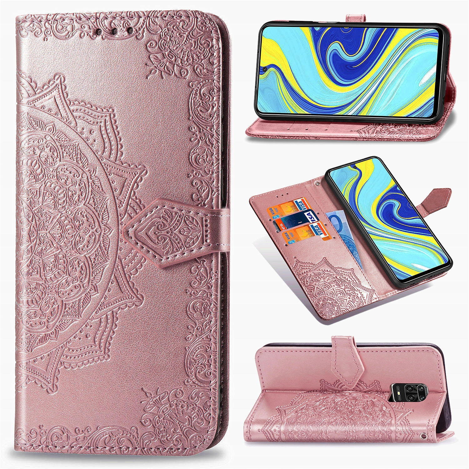 

Etui Skórzane Magnes Do Xiaomi Redmi Note 9 Pro