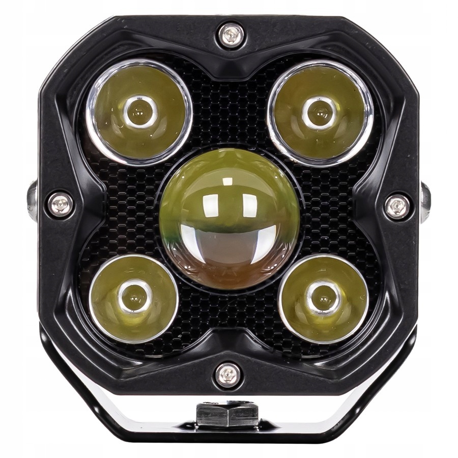 LED prostorové světlo 4xLED+1xLED s konvexní čočkou L0183