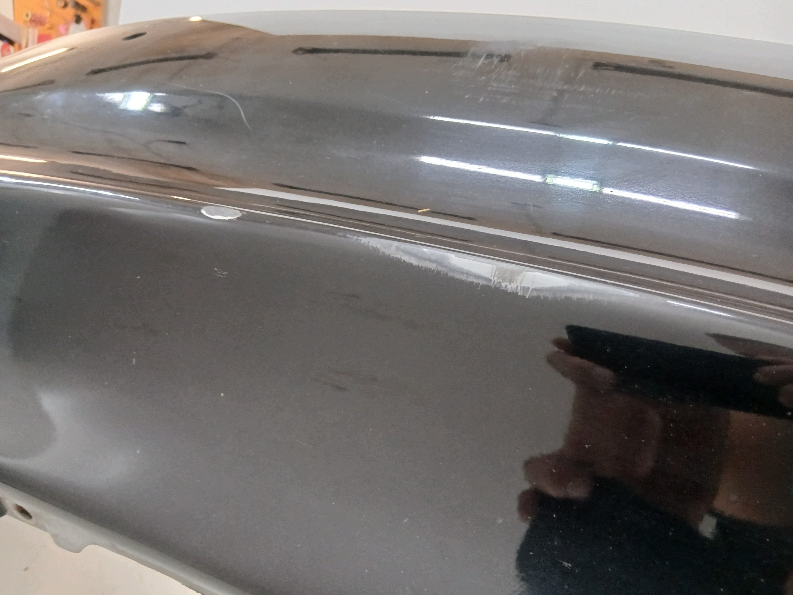 bumper rear BMW E88 BLACK SAPPHIRE 475 BAV