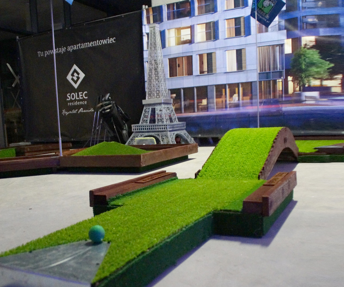 MINIGOLF / Tor PRZENOŚNY MG 001 - NOWY / Sezon2023 Marka inna