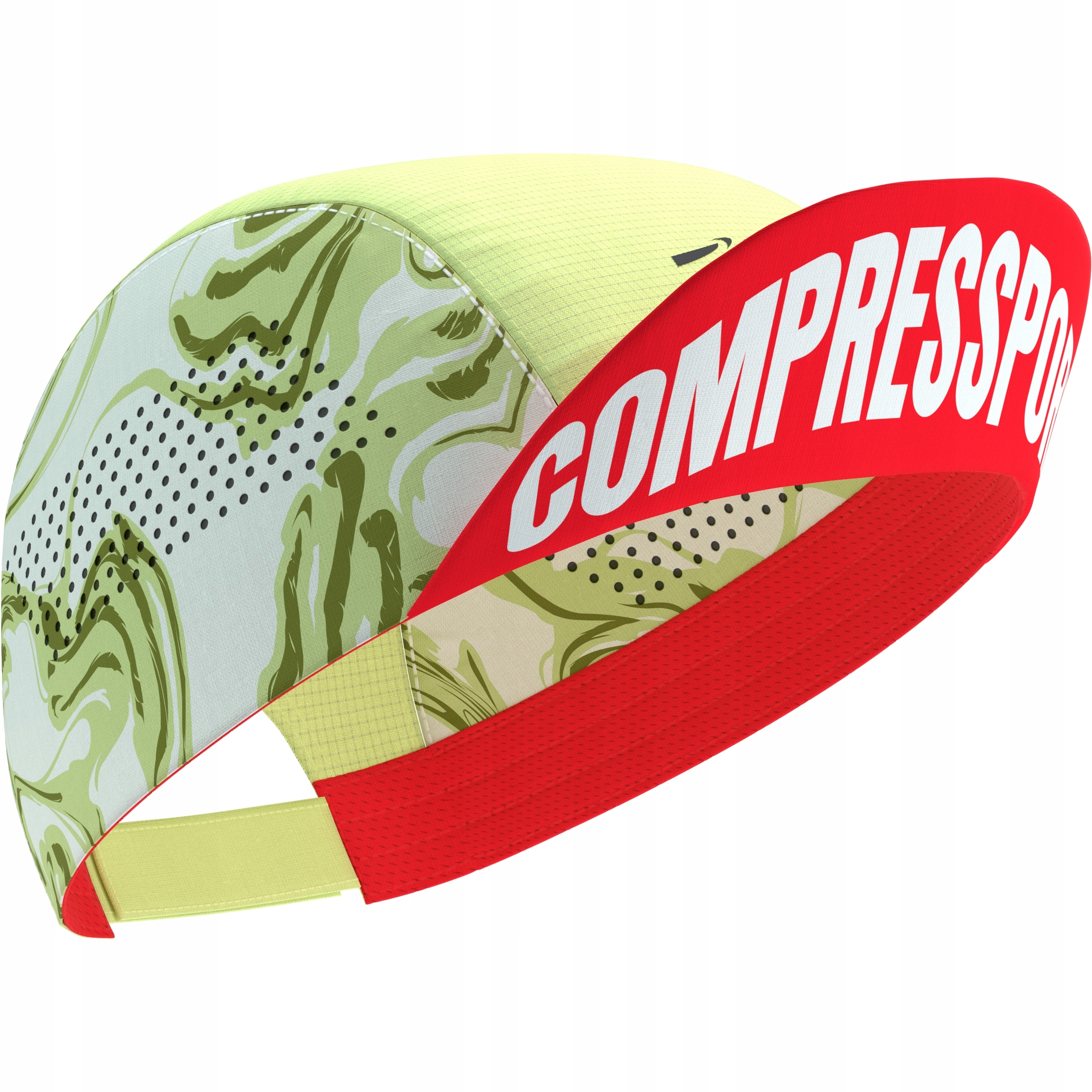 Czapka z Daszkiem do Biegania Compressport Pro Racing Camo Uniwersalna