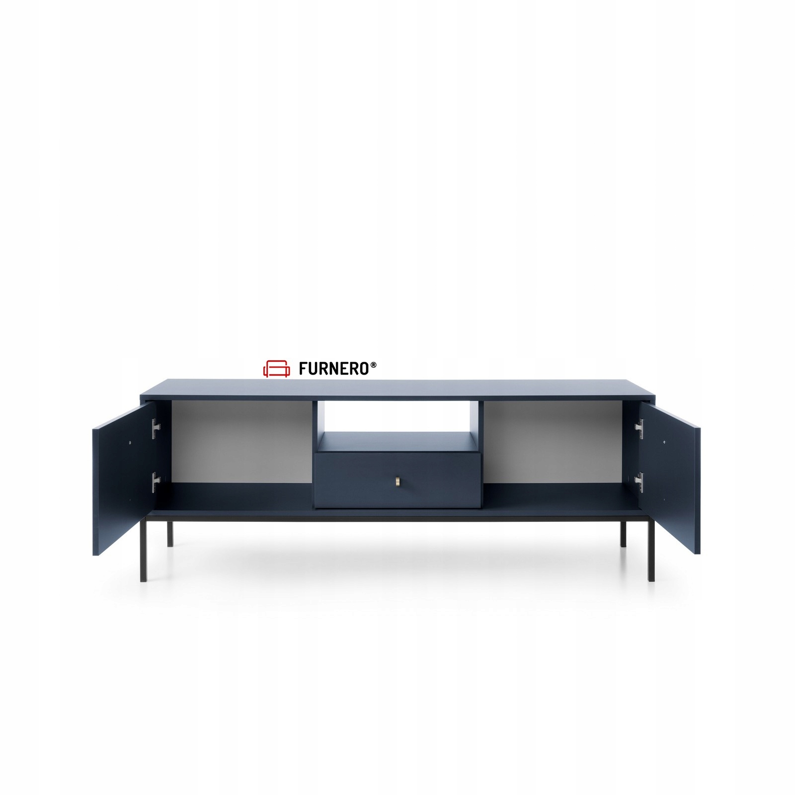 Szafka RTV na nóżkach MONO MRTV154 Granatowa Kod producenta Szafka RTV MONO MRTV154