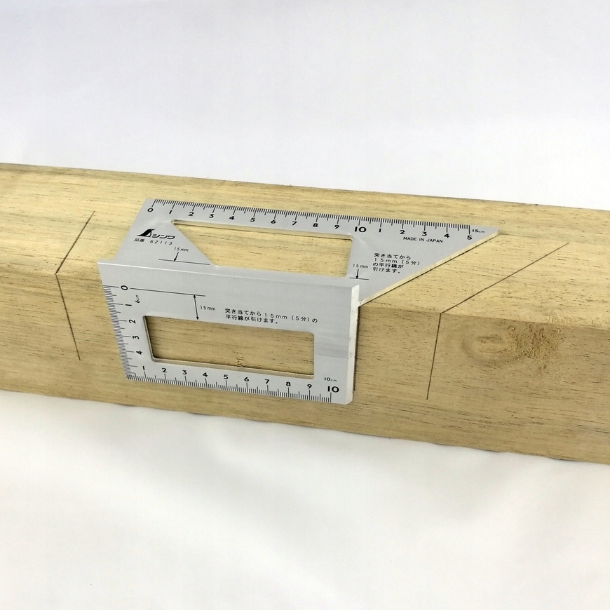 

Japoński kątownik 3D trójwymiarowy aluminiowy Shin
