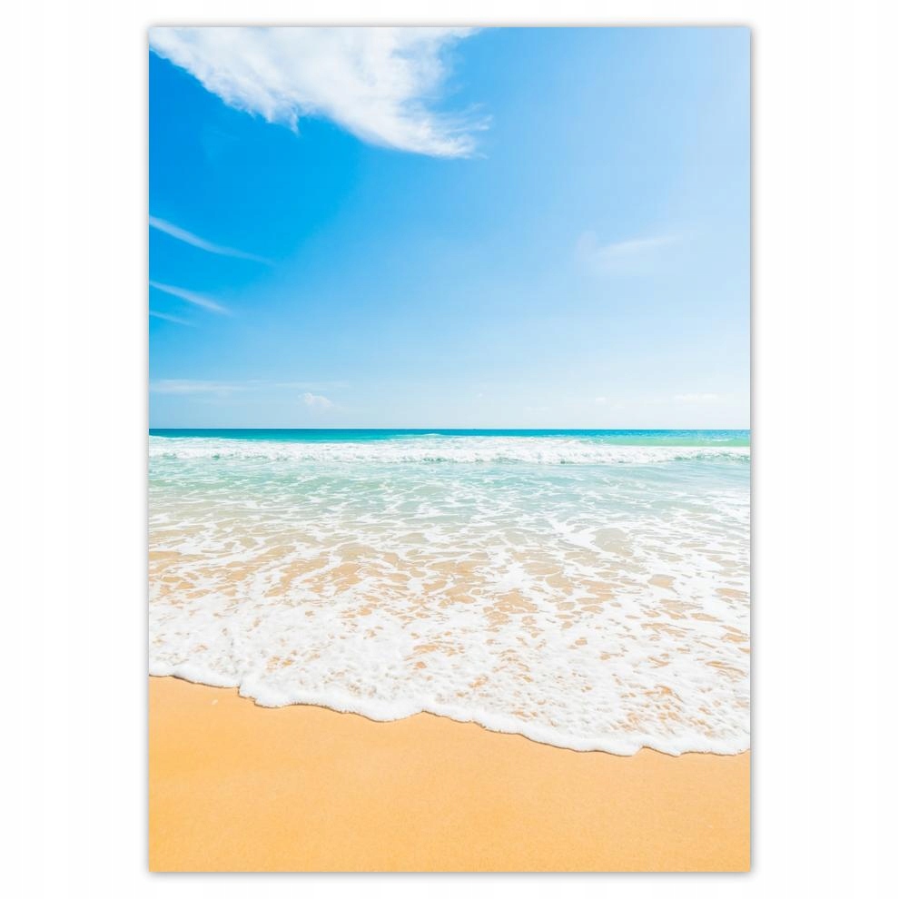 

Naklejki 50x70 Plaża aż miło