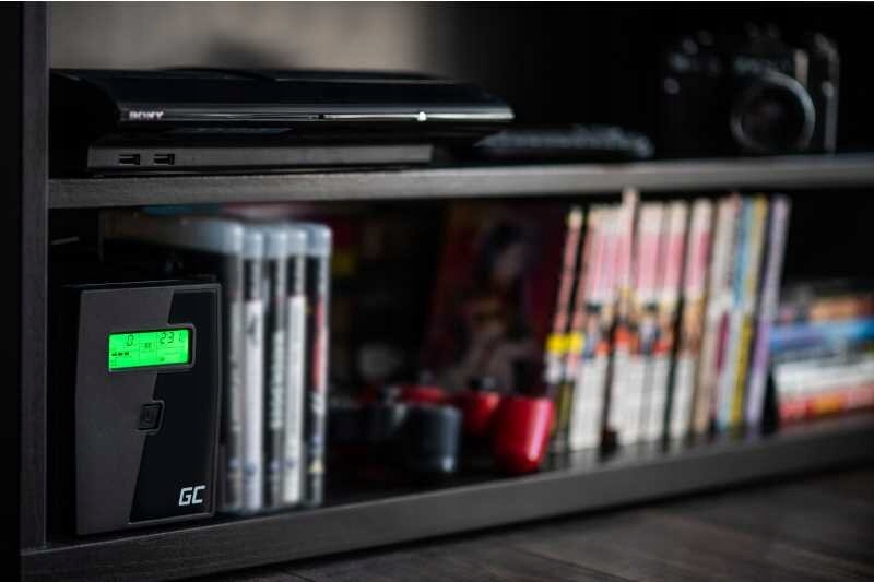 Zasilacz awaryjny UPS Green Cell Line-Interactive Microsine Pure Sinewave Wysokość 198 mm