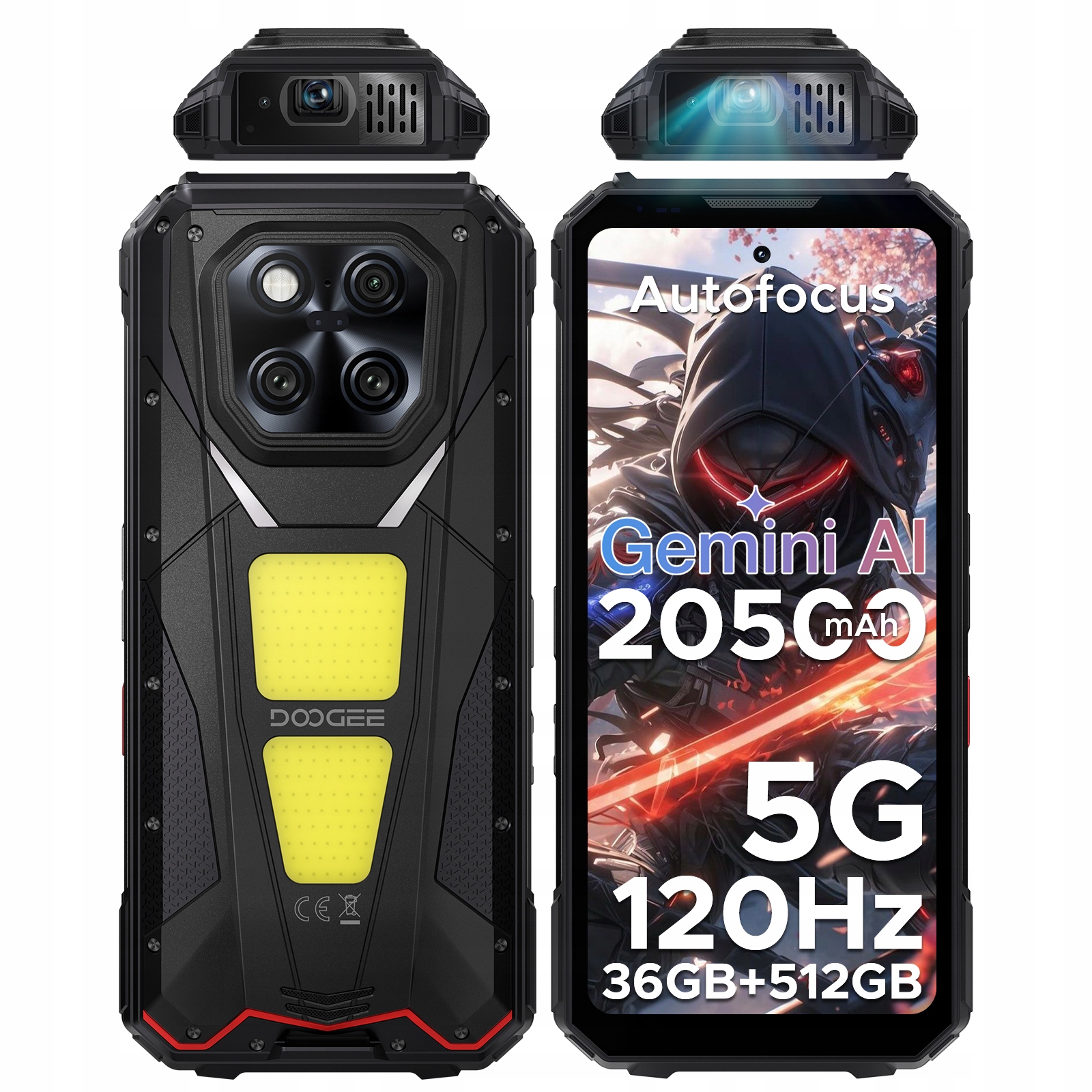 Smartfon DOOGEE V Max Play 16 GB / 512 GB 5G czarny