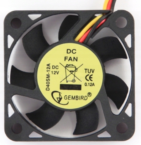 

Wentylator Gembird D40SM-12A 40 x 40 mm 3PIN