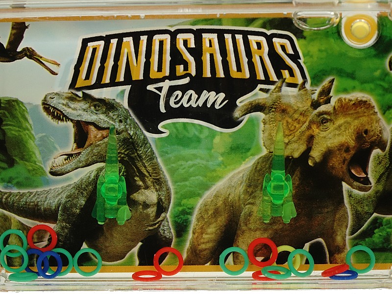 gra wodna DINO  15,5x7x2cm, — 3