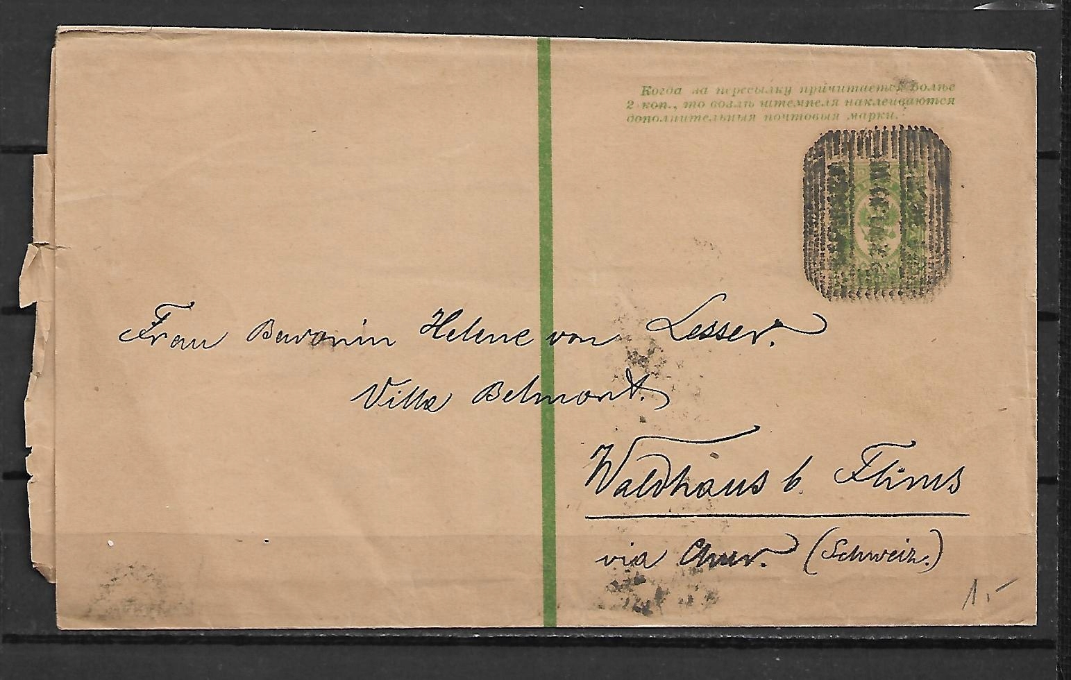 Ck. ROSJA DO SZWAJCARII