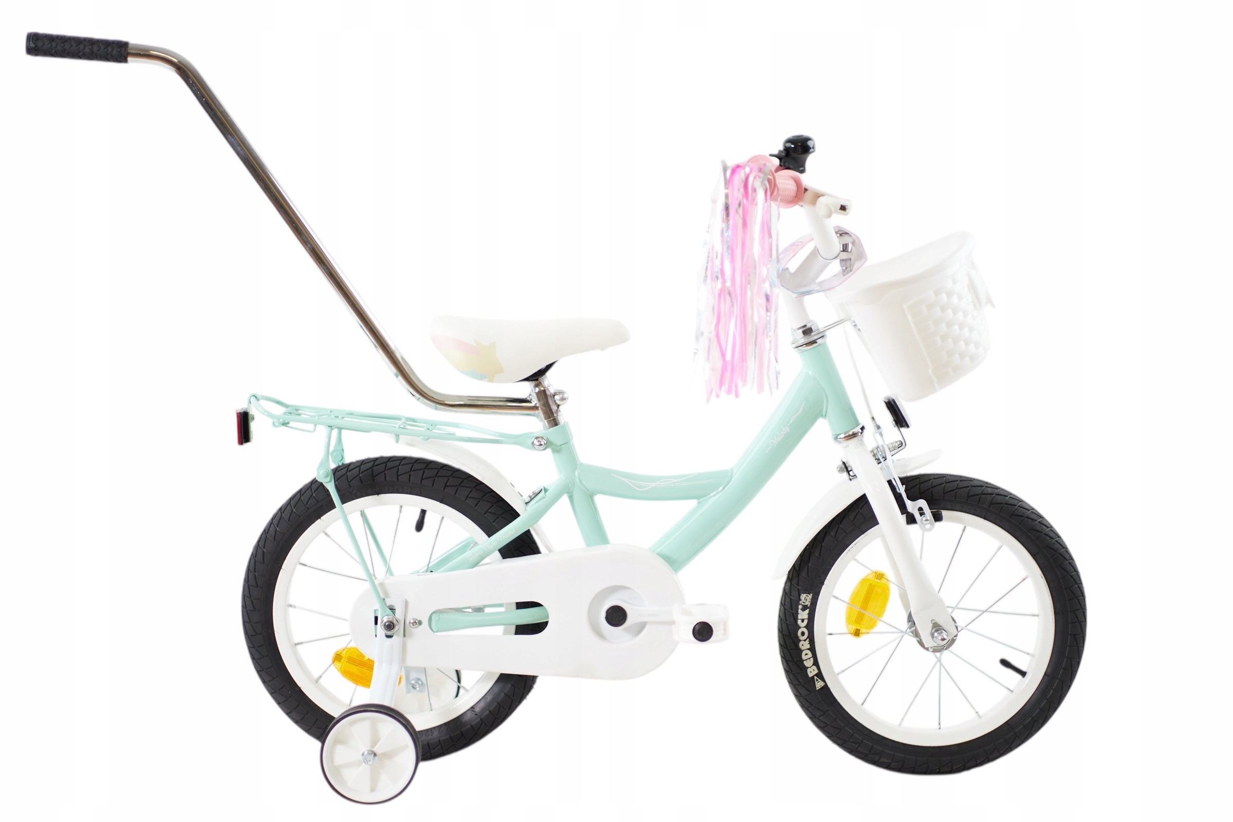 Rower 14 Cali Rowerek Dla Dzieci Dziewczęcy Dla Dziewczynki Frędzle Kółka