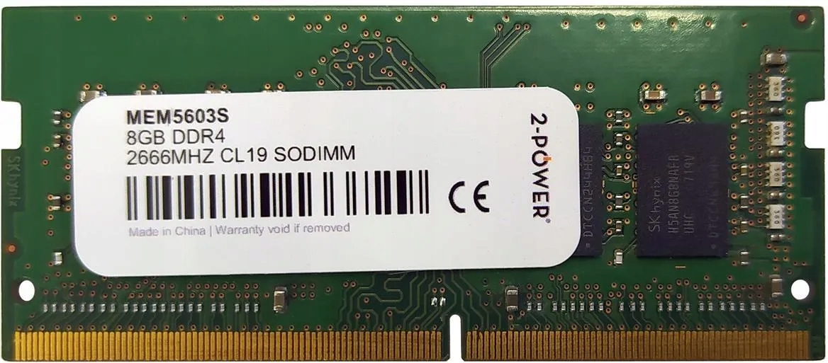 paměť Ram 2-Power 8GB DDR4 2666MHz CL19 Sodimm MEM5603S