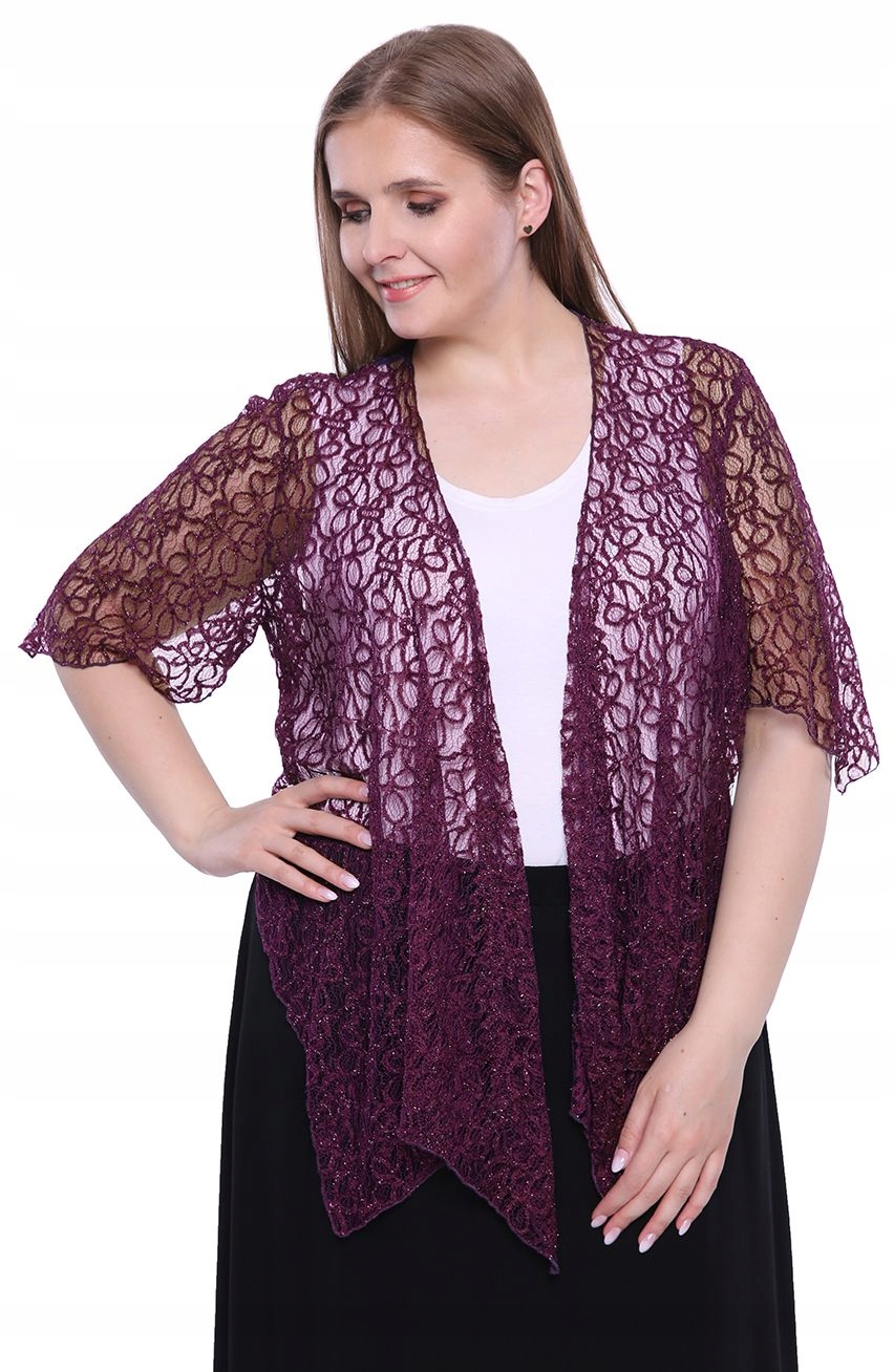 Lesklý přehoz v lilkové barvě Univerzální