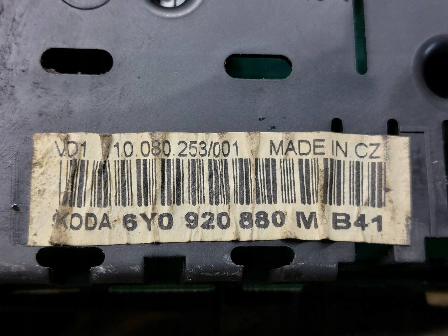 Montaggio STARTOWY SKODA FABIA e 03D906032F 4B0905851C 6Y0920880M