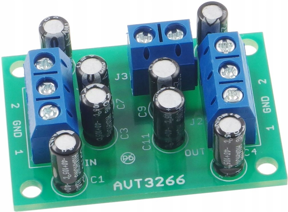 Miniaturowy przedwzmacniacz audio, AVT3266 C
