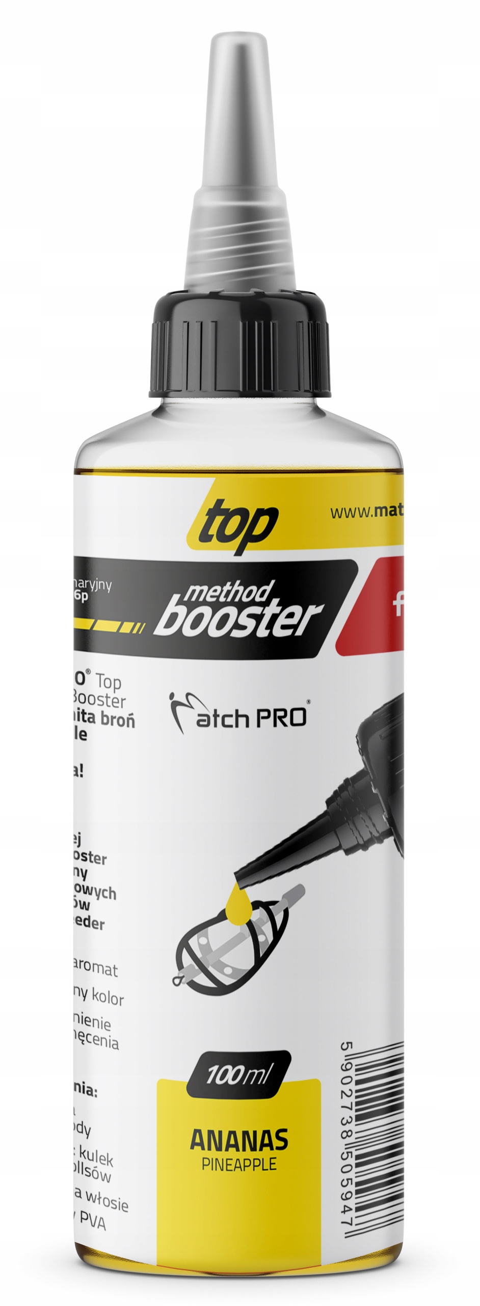 MatchPRO TOP METHOD BOOSTER ANANAS AROMAT DOPALACZ 100ml