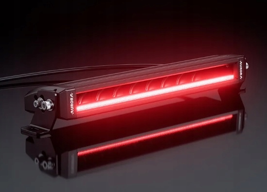 Aurora Led pracovná lampa 10" Led lišta 7 farieb čip Osram Lightbar Orgin