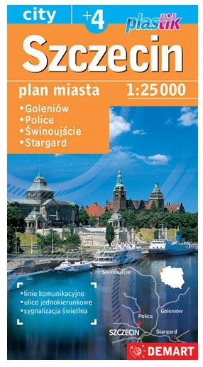 Szczecin +4 plan miasta