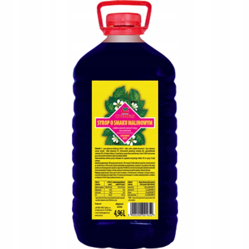 Sirup s malinovou příchutí Victoria Cymes 4,96 L