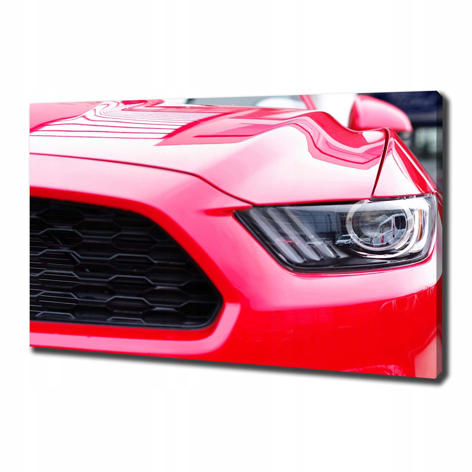 

Foto obraz na płótnie Czerwony mustang 100x70 cm