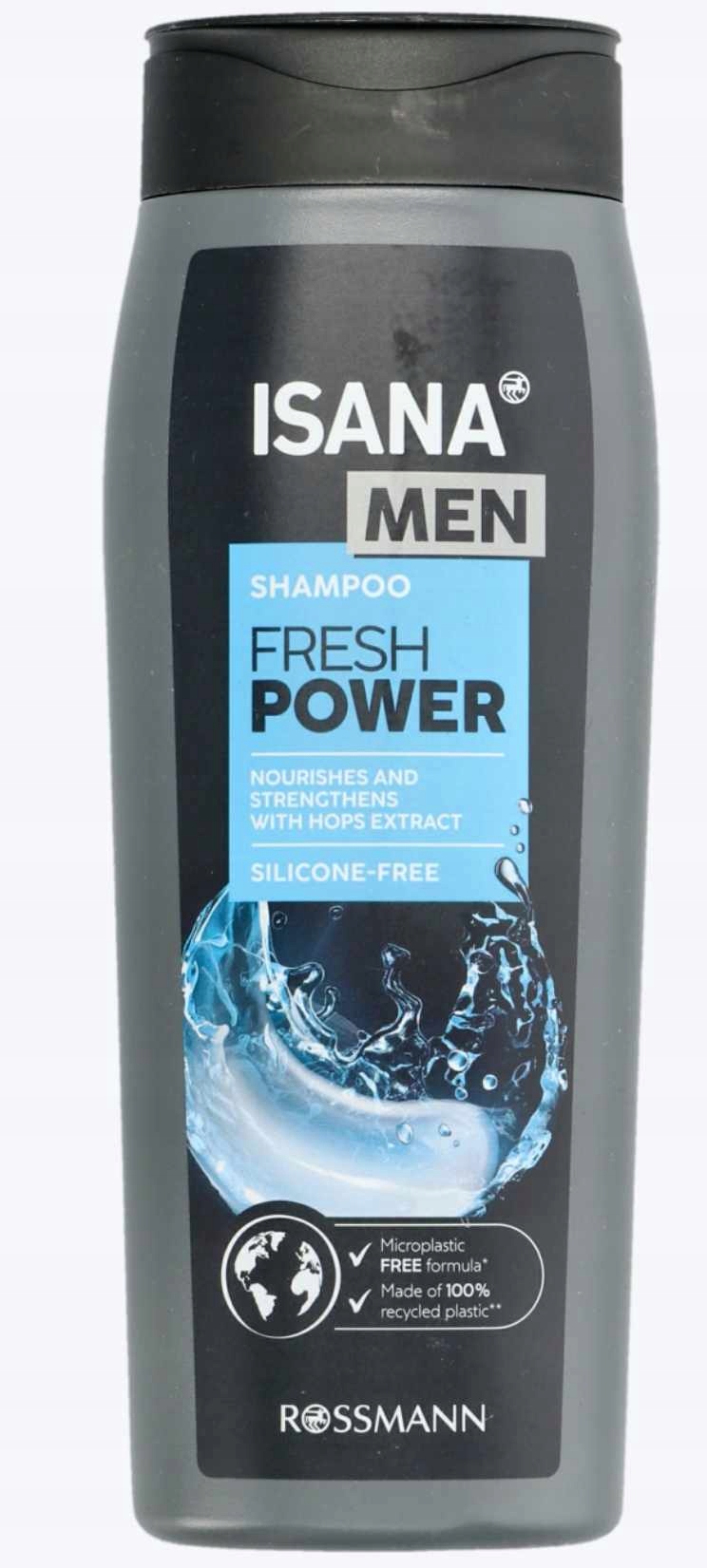 Isana Men šampón pre normálne vlasy 300 ml