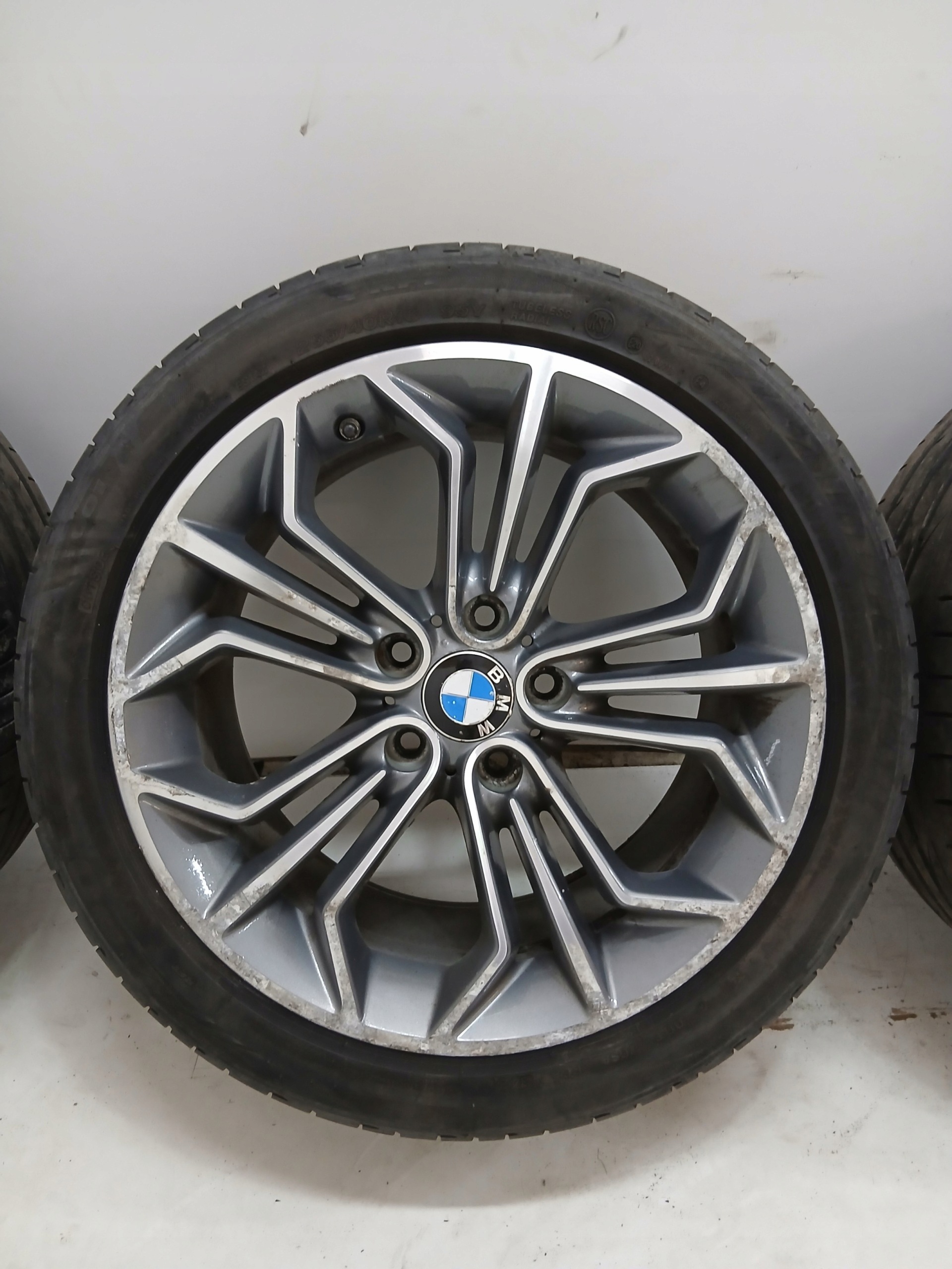 discs aluminium BMW X1 E84 18 CALI 6789147 6789148