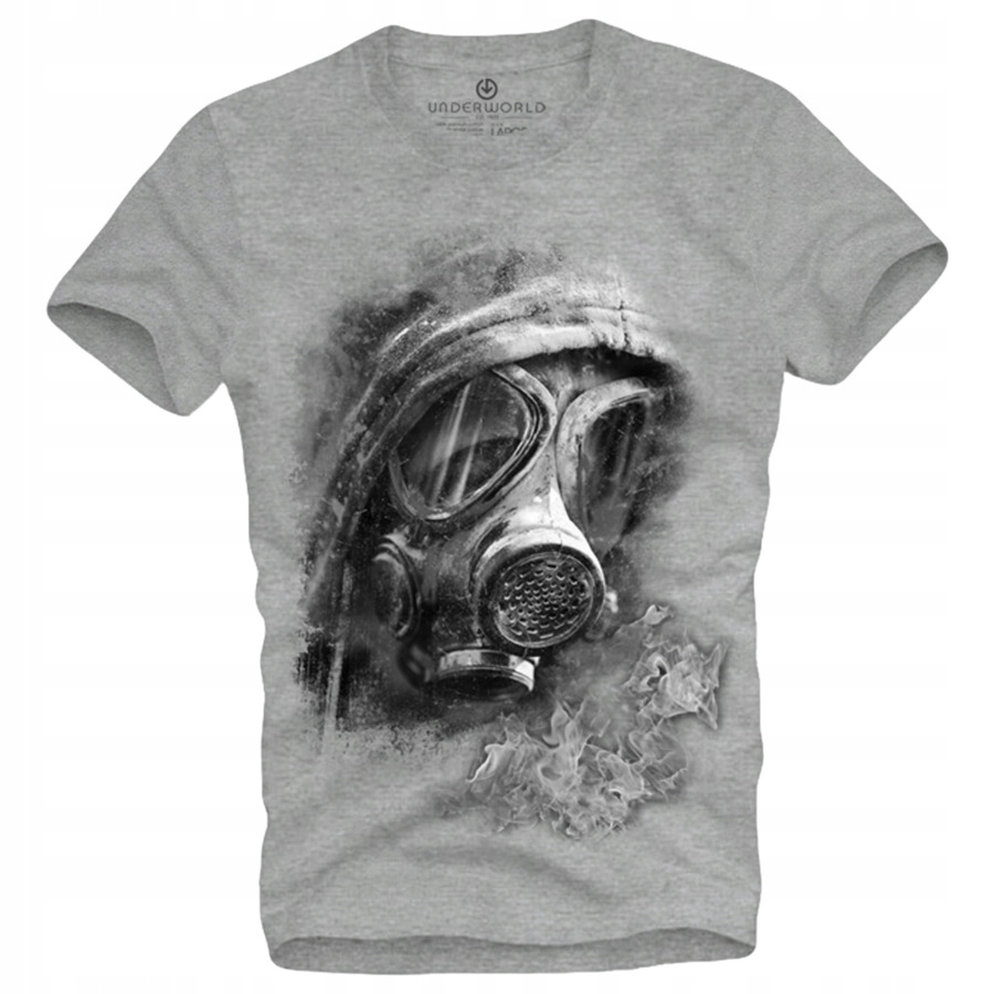 

T-shirt męski Underworld Gas mask roz. L
