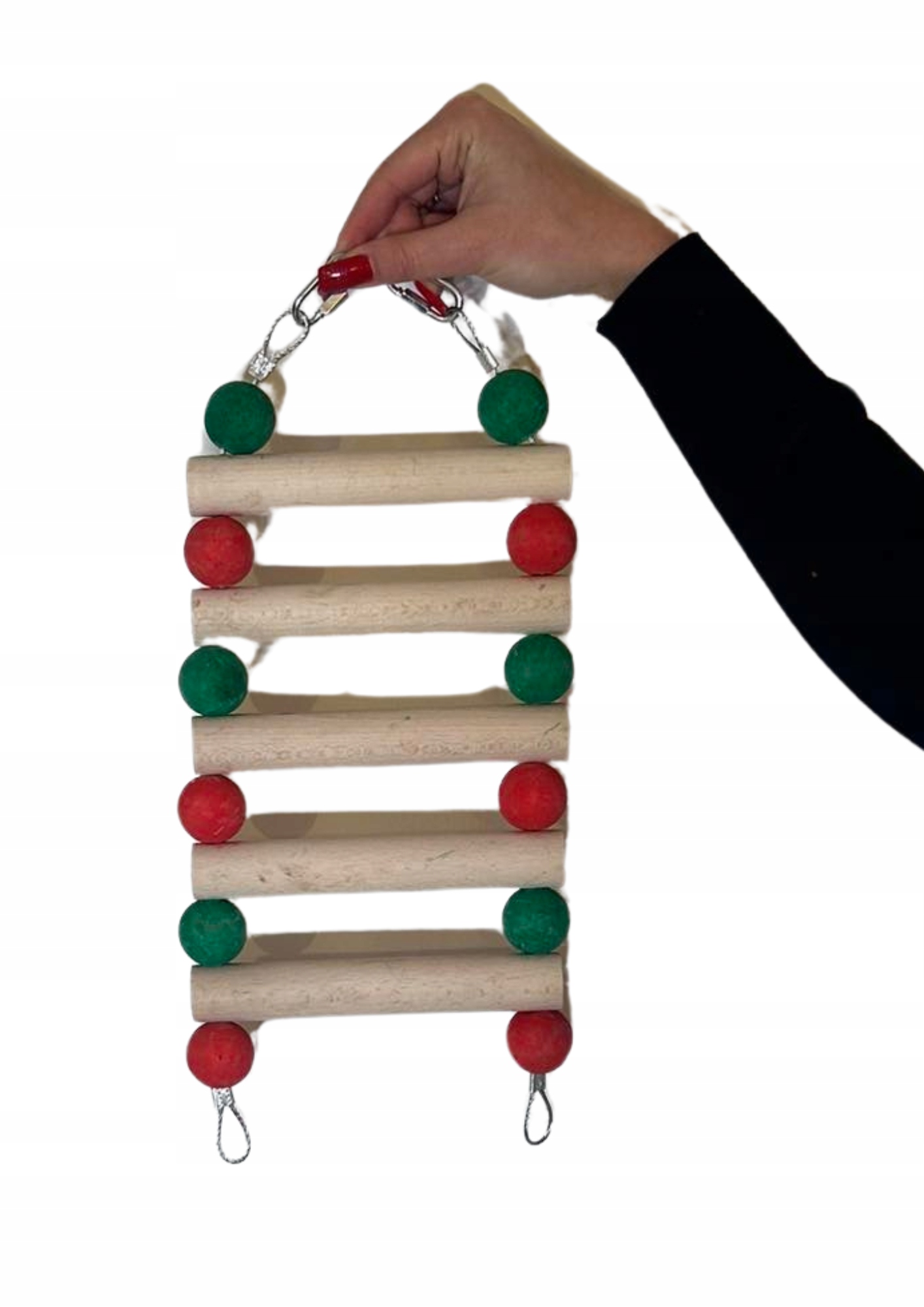 Red & Green Ladder S Hračka pro malé a střední papoušky S