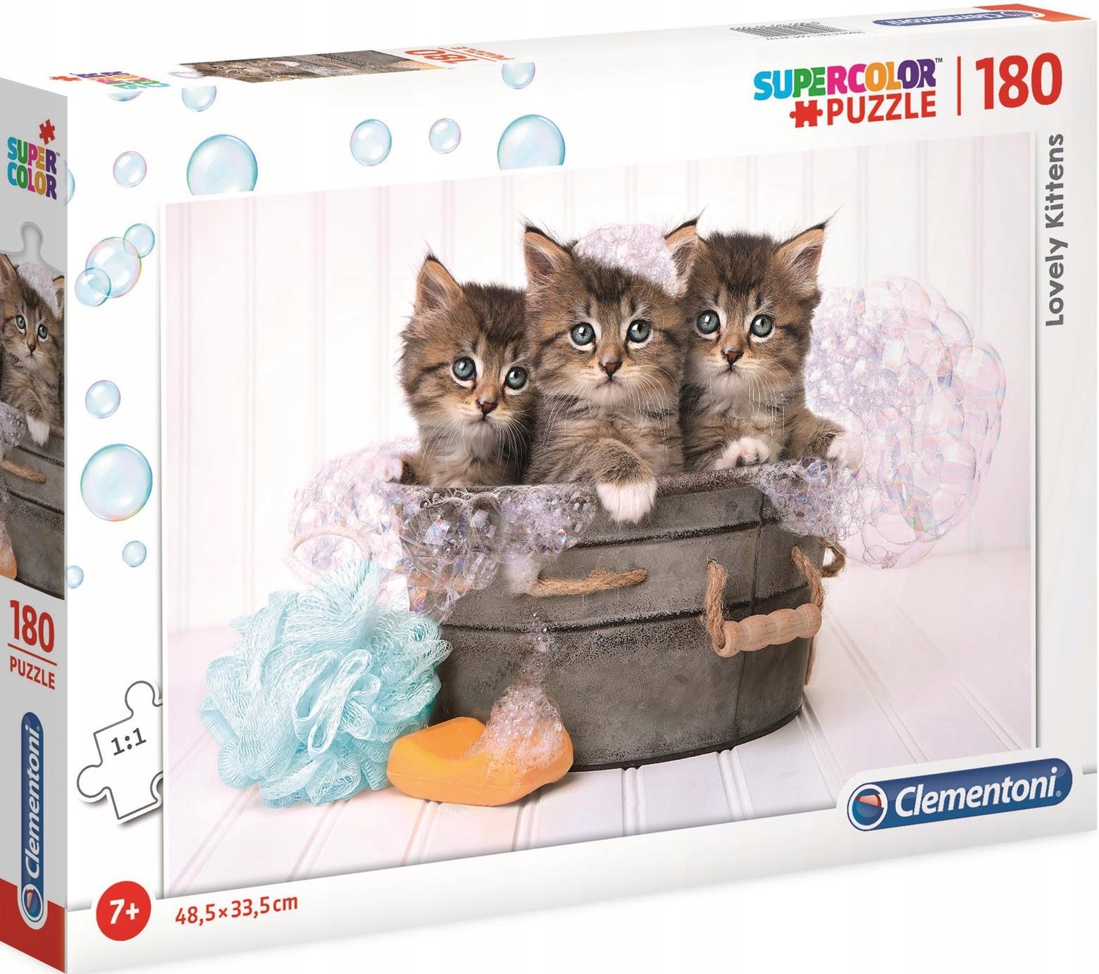 

Puzzle 180 El Lovely Kittens Kotki W Kąpieli Koty