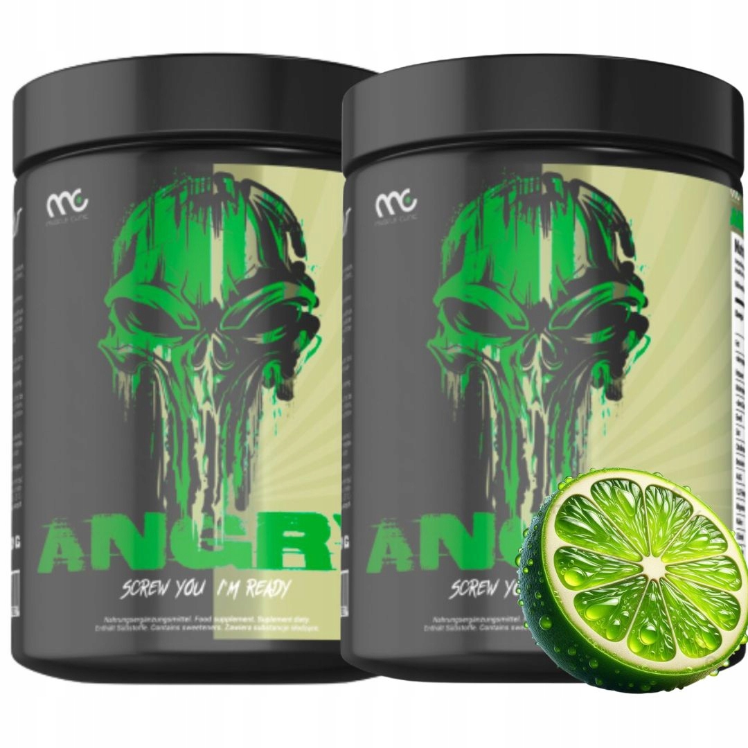 Muscle Clinic Angry 300g Pre-Workout předtréninkovka citrulin arginin MC