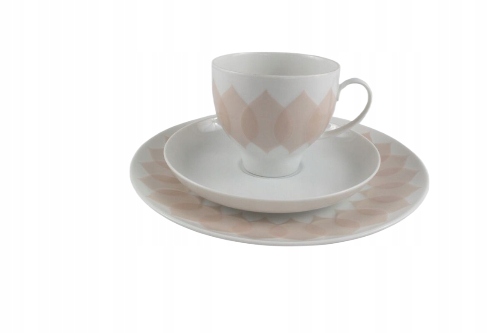 Rosenthal LOTUS - zestaw kawowy PUDROWY RÓŻ