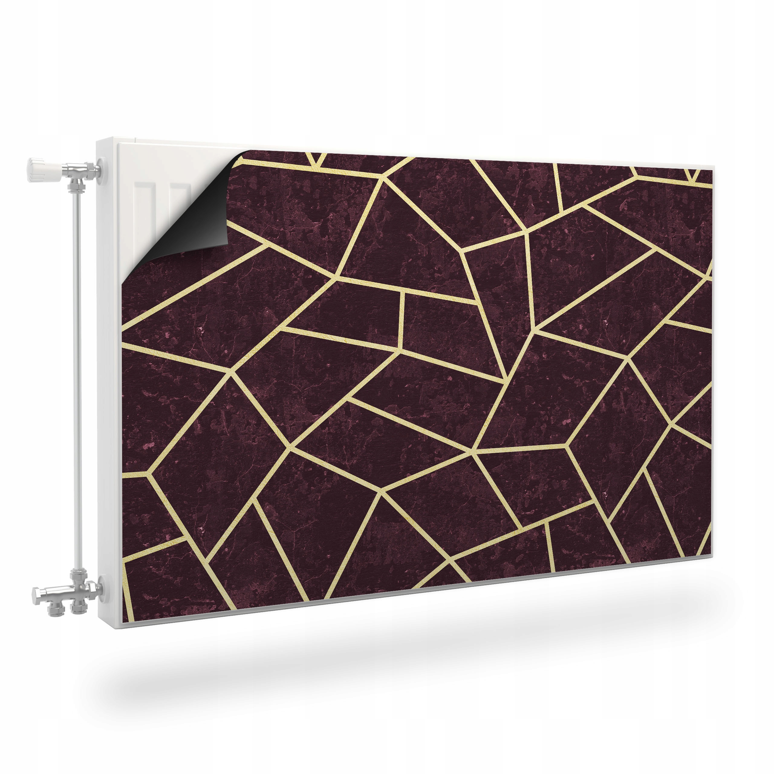 Magnetická Podložka Na Radiátor Geometrický Vzor Abstrakce Do Obývacího Pokoje 120x60