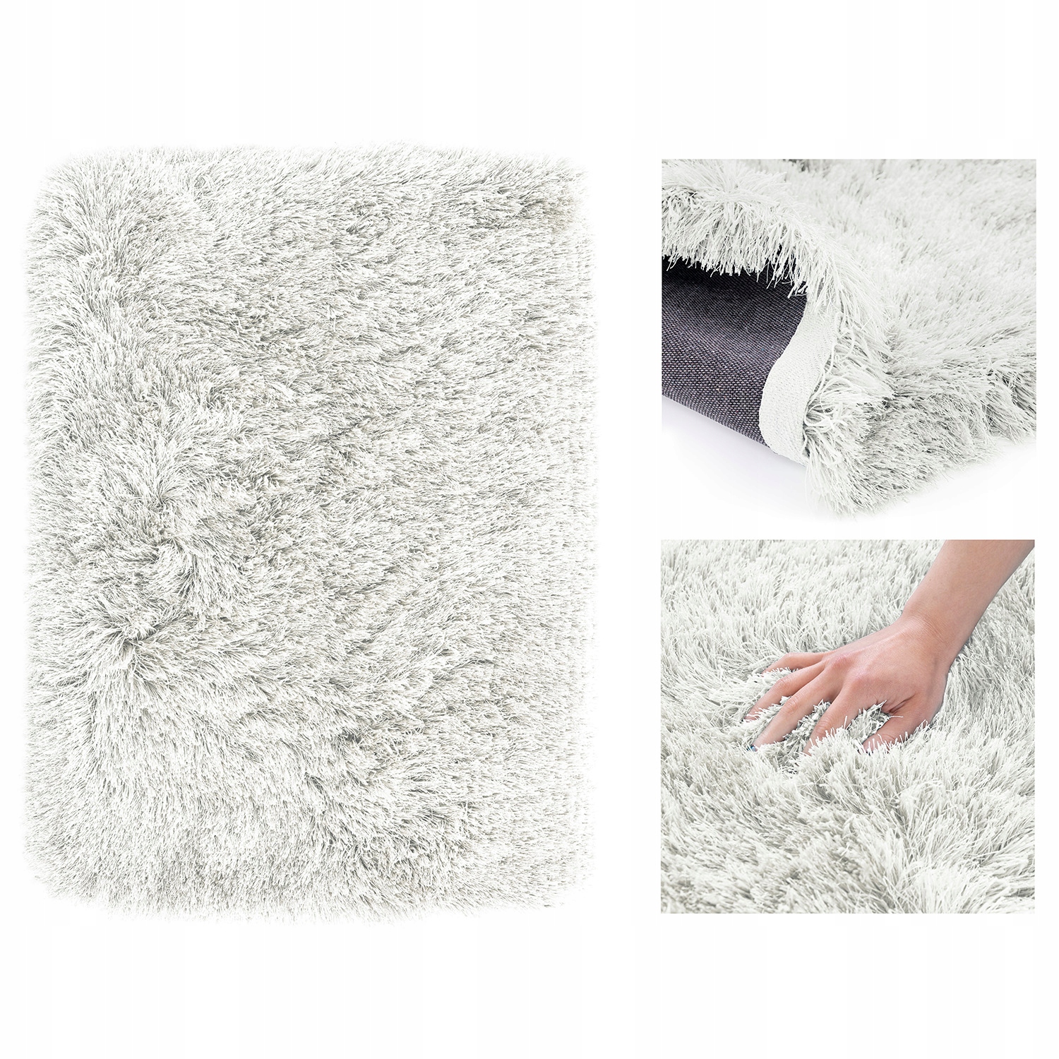 

Dywan ozdobny do salonu Ivory 160x230cm shaggy