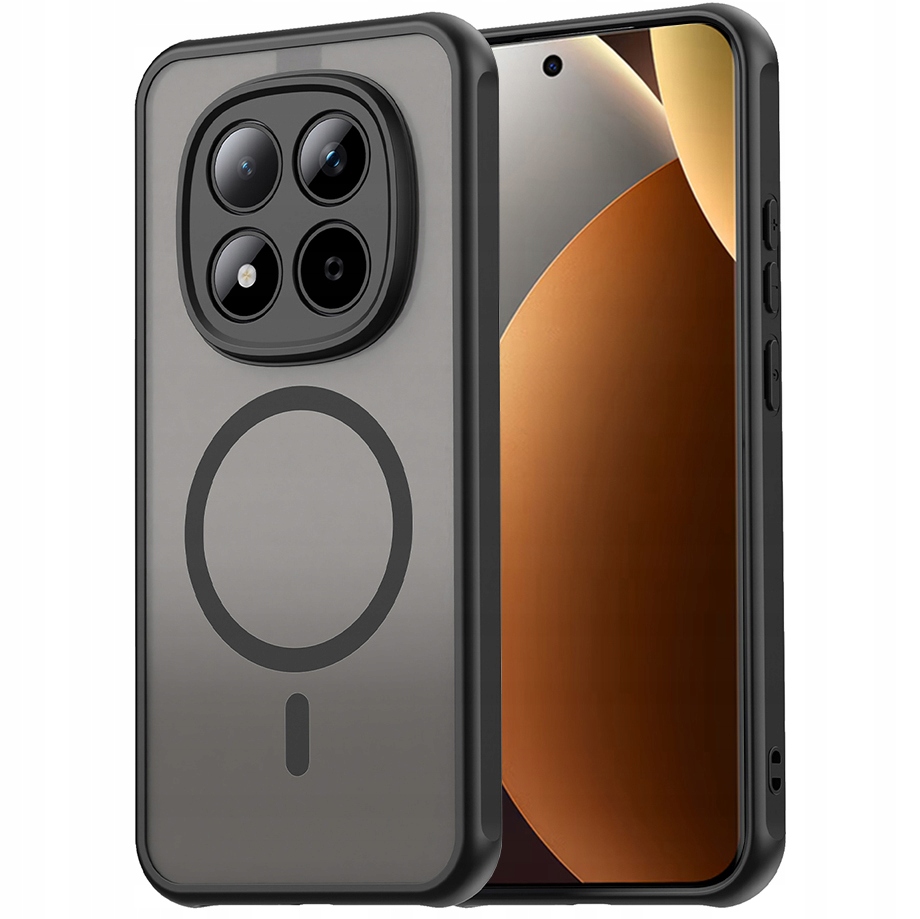 Techsuit II etui do Xiaomi Redmi Note 15 Pro+ 5G Poco M8 Pro 5G czarne