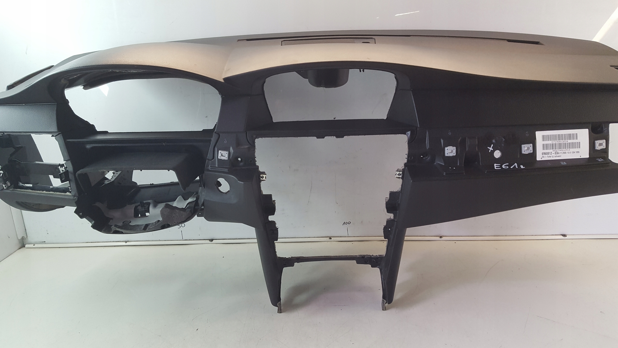 dashboard console lift originál europa BMW E61 LIFT