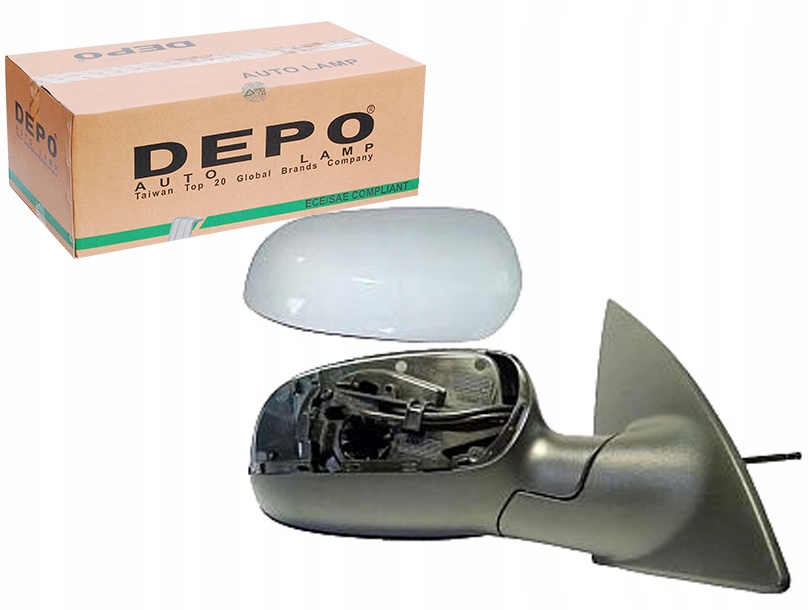 зеркало PR opel CORSA C 00-06 Depo