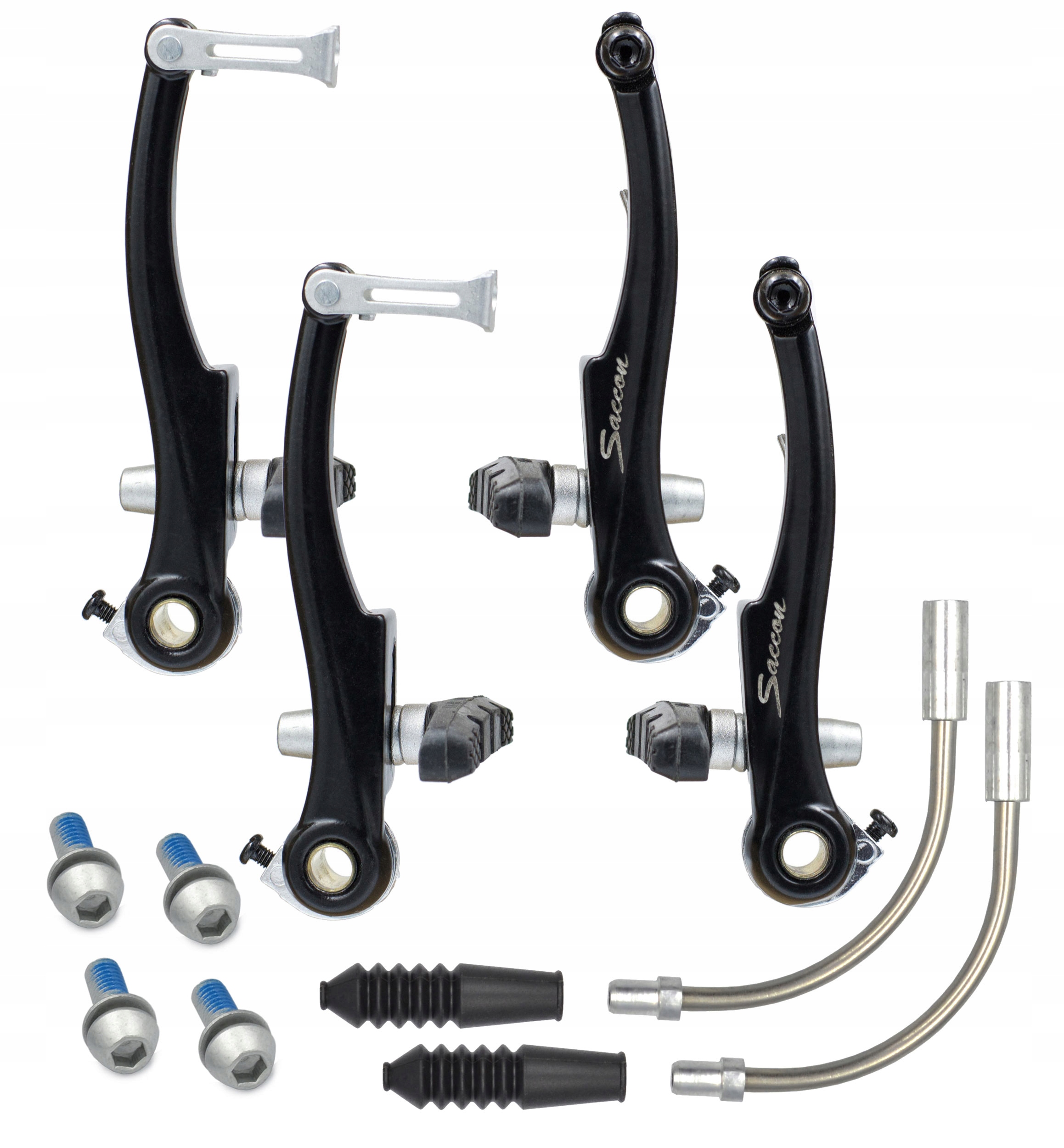 

2x hamulec V-Brake al. 110mm klocki fajka guma