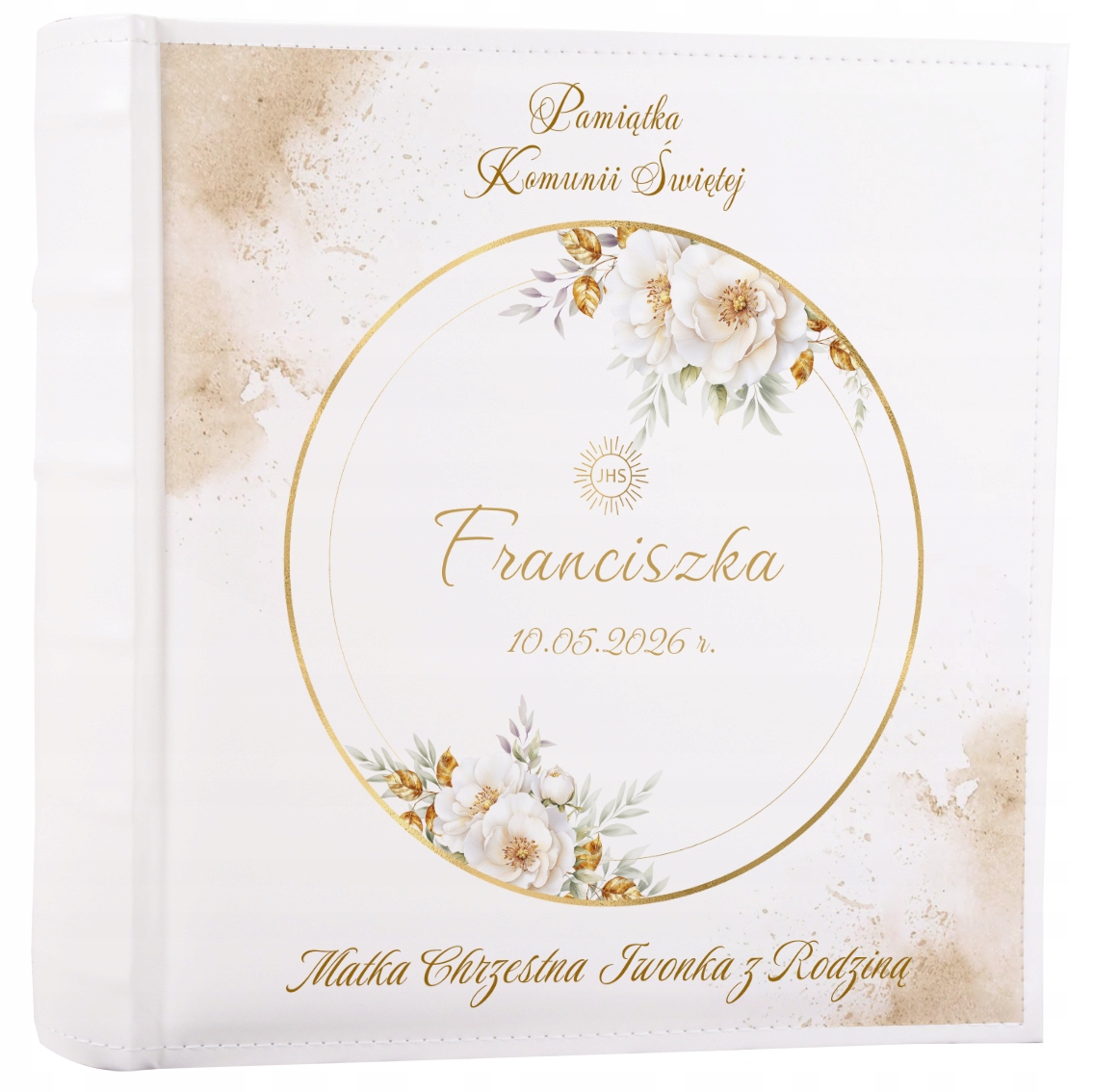 Duży album na 600 zdj prezent na Komunię personalizowana pamiątka