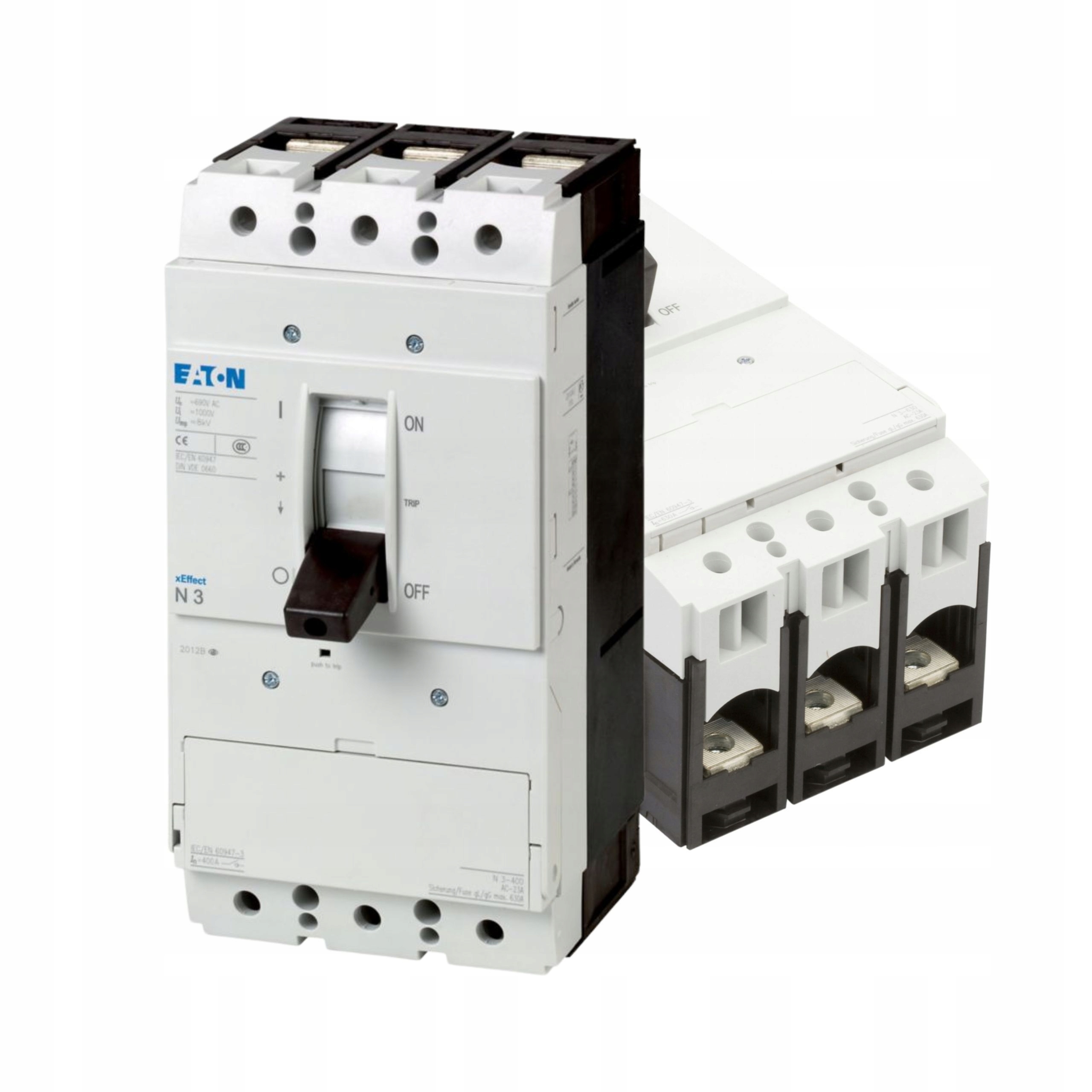 Odpojovač výkonu 3P 630 A BG3 Hlavný vypínač Eaton 266020 N3-630