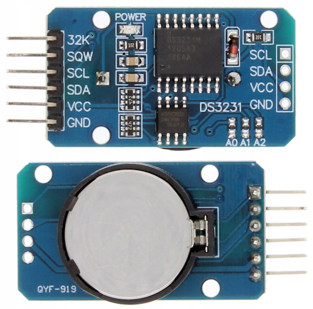 

Zegar Moduł Czasu DS3231 Rtc AT24C32 Arduino +bat.