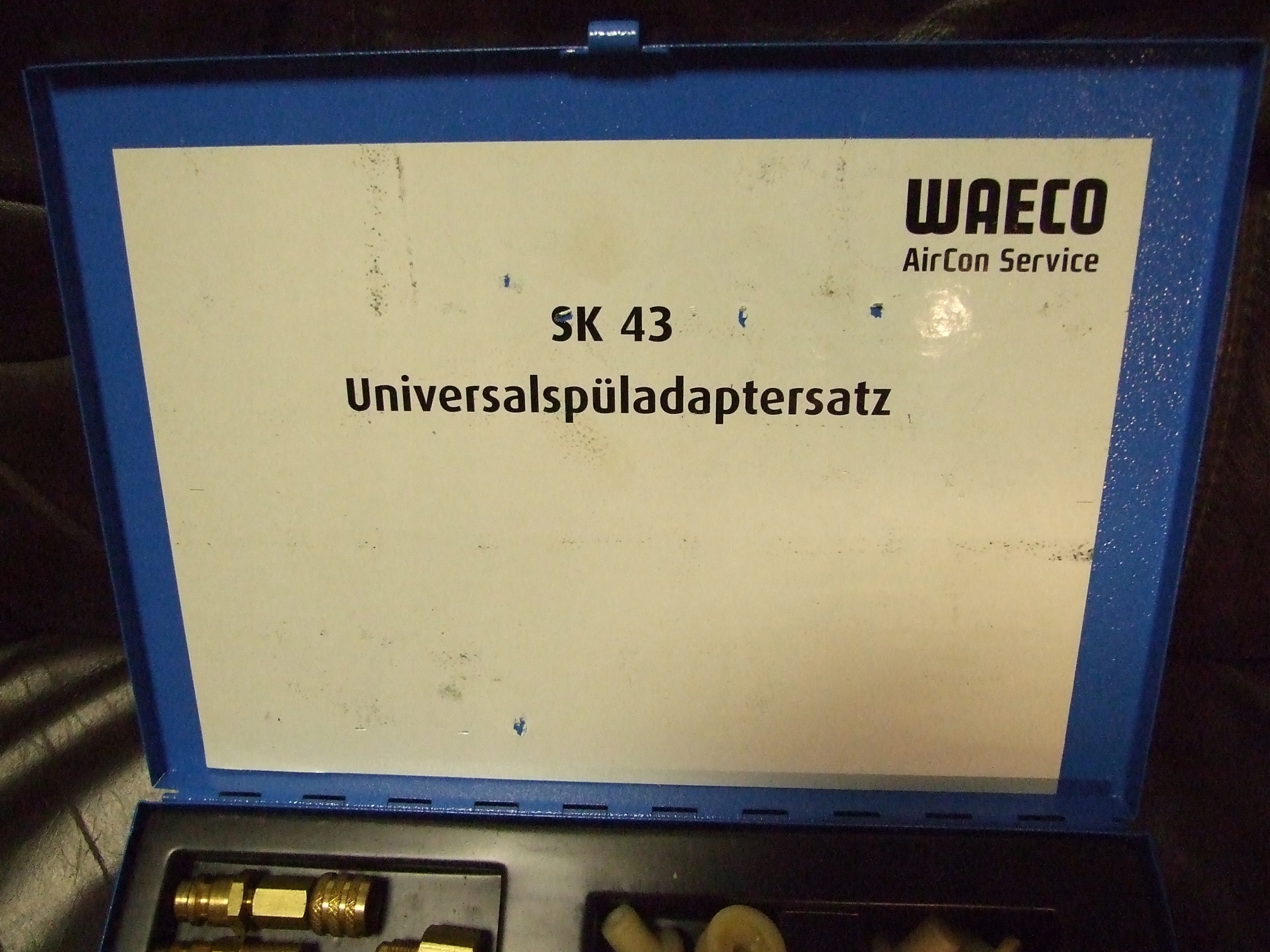 WAECO Zestaw adapterów płuczących uniwersalnych Kod producenta SK 43