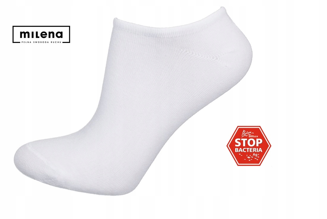 

Stopki Mini - Milena rozm. 44-46 Kolor: Białe