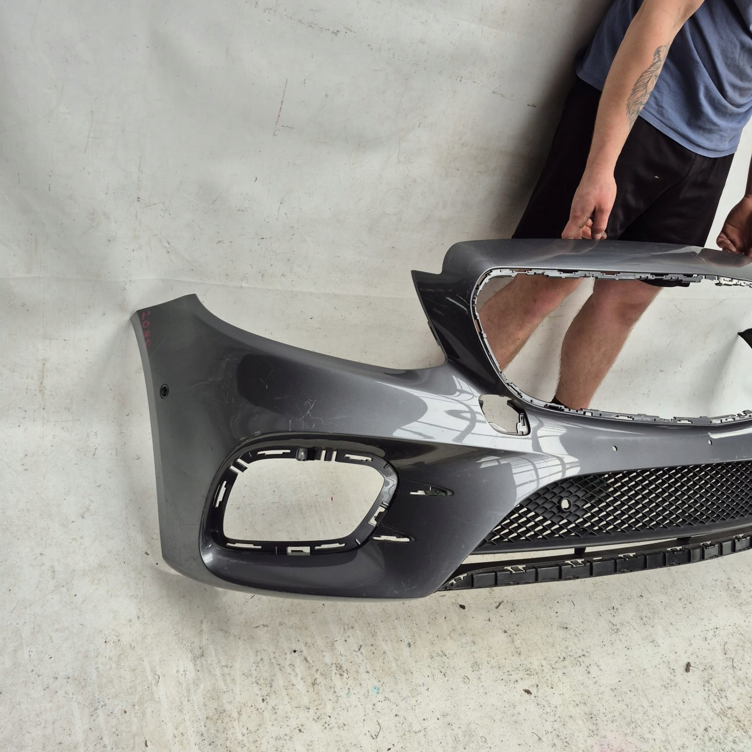 MERCEDES E-KLASA W213 AMG 16-20 bumper front front PDC