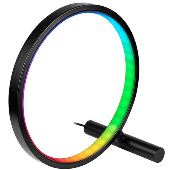Dekorativní lampička Tracer Ambience Smart Circle Černá Gaming