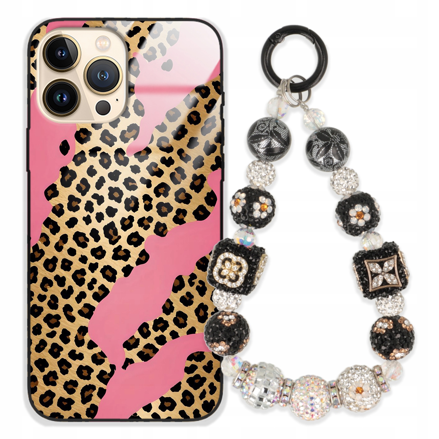 Puzdro Na Iphone 13 Pro Max Glass Kľúčenka Elegantné Prémiové Puzdro